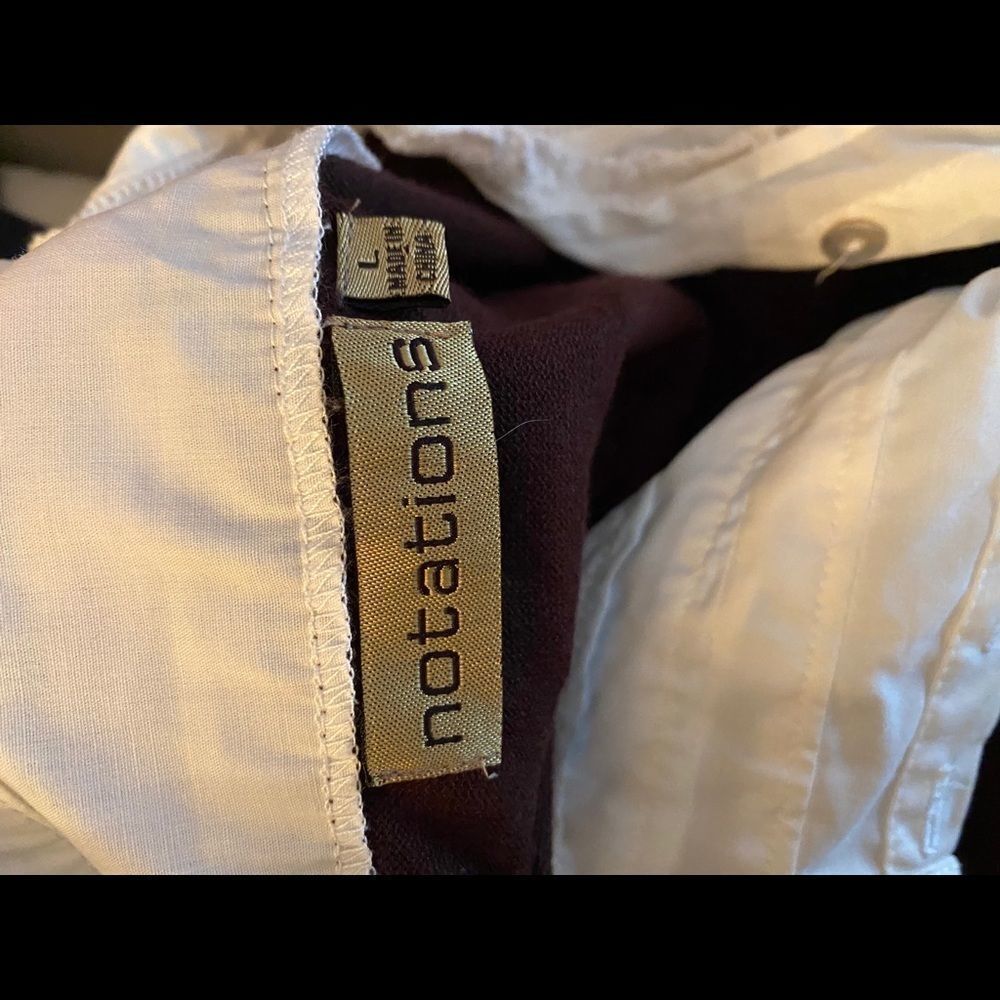 Notations Layered‎ Sweater - Picture 3 of 9